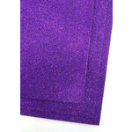 Фоамиран глиттерный , 40 * 60 см, темно - фиолетовый