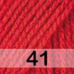 Yarn Art Elite № 41 красный