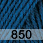 Yarn Art Elite № 850 темная лазурь