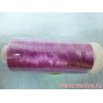 Нить бисерная (шёлковая) фиолетовая